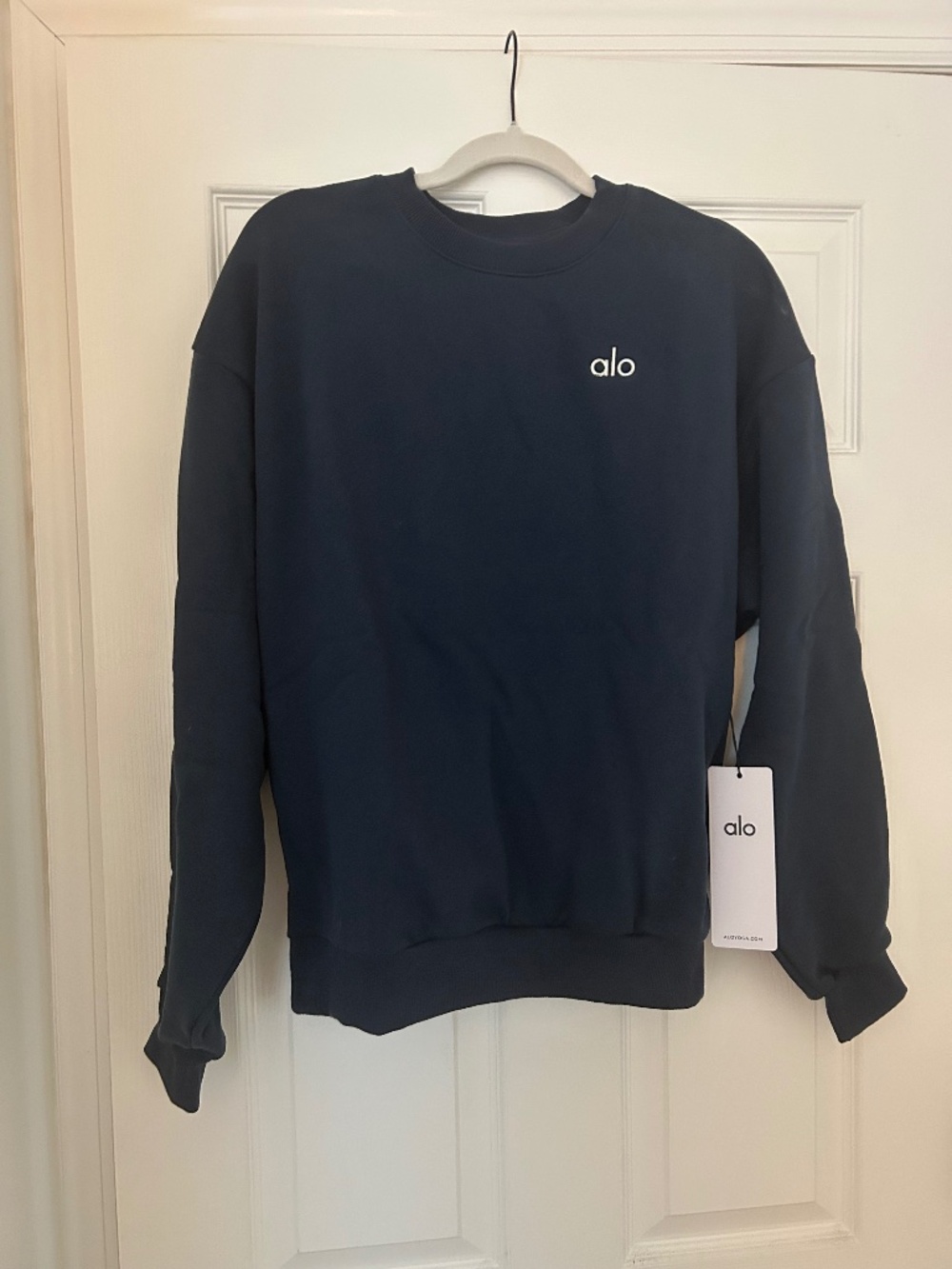 ALO Accolade Crewneck- Navy NWT